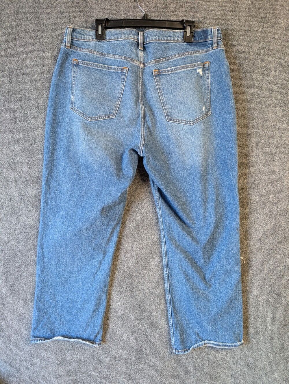 Abercrombie Jeans Women 33 16S 90s Baggy Low Rise Curve Love Distressed - Picture 11 of 15